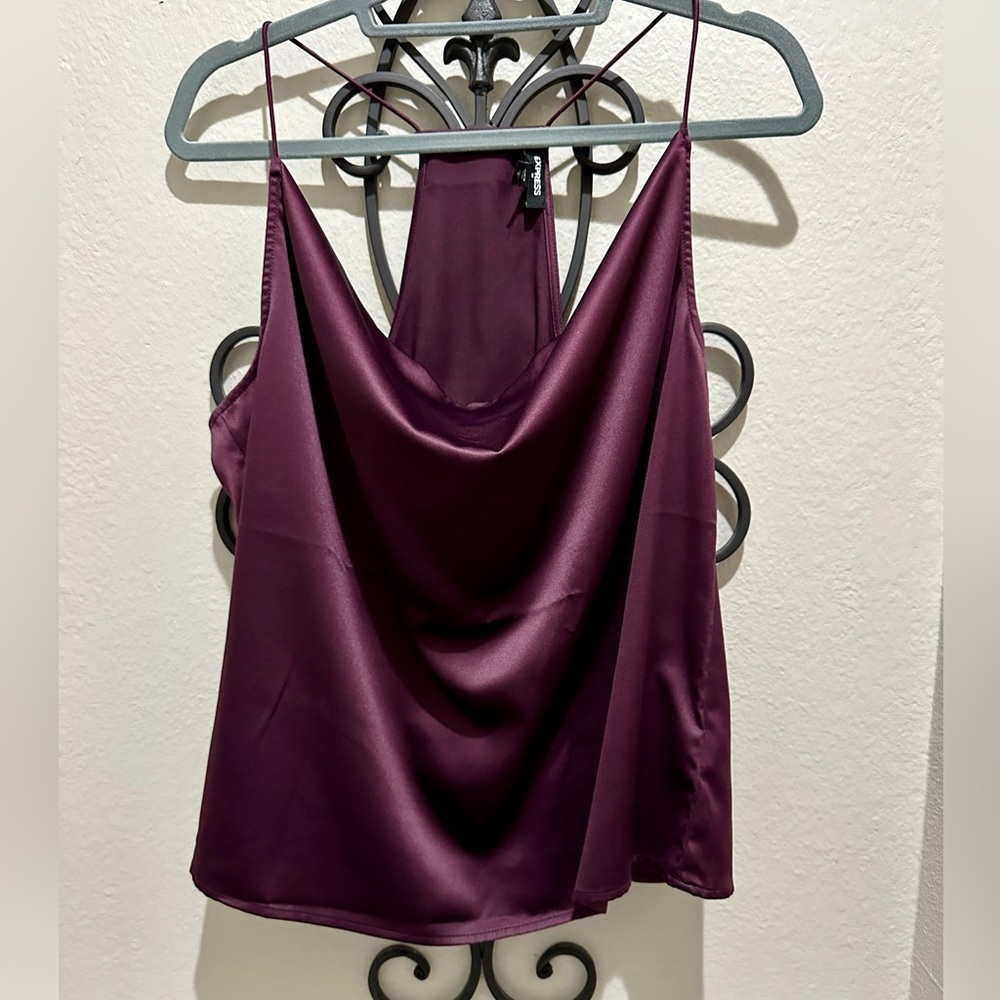Express Burgundy Camisole